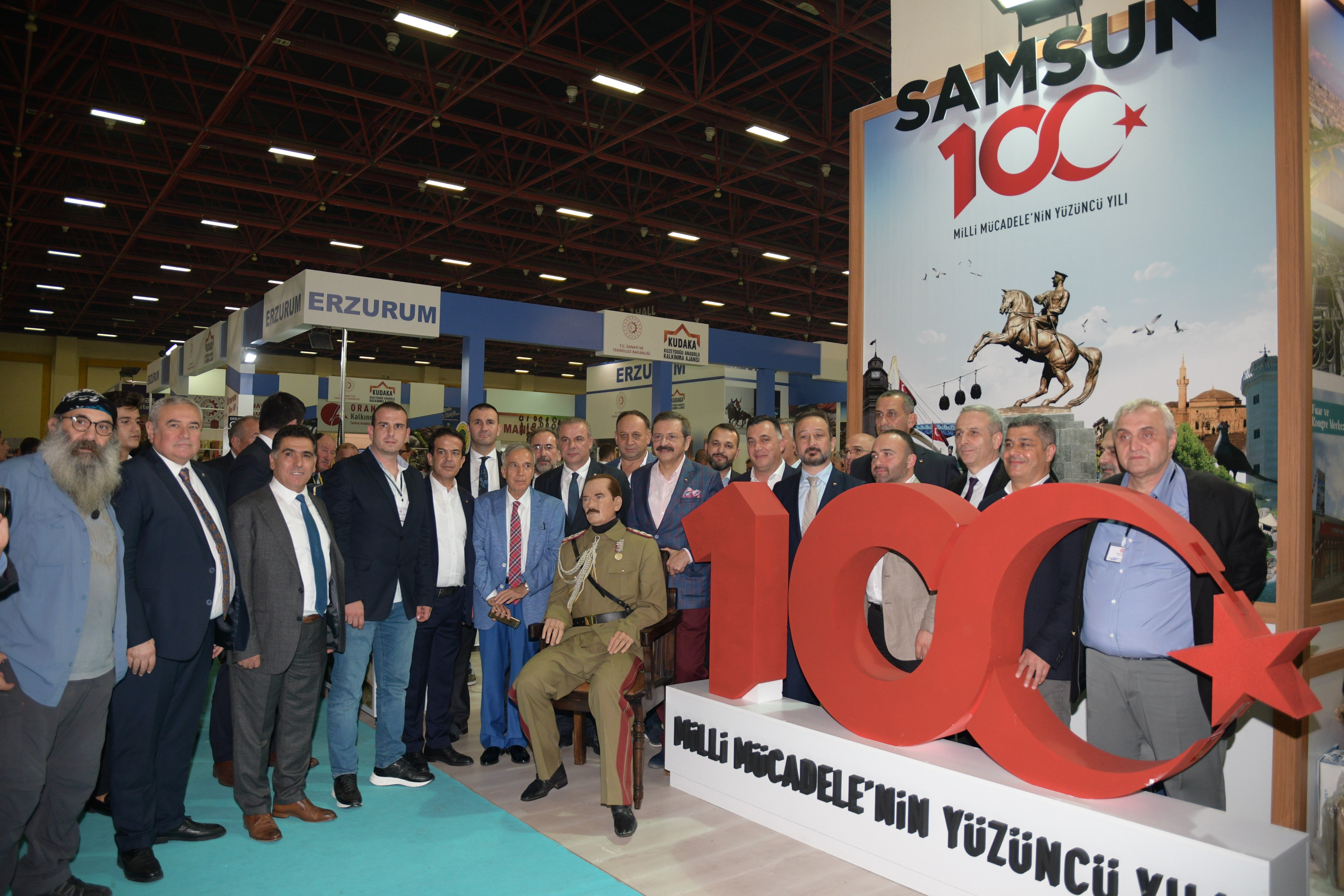 YÖREX’te Samsun rüzgârı
